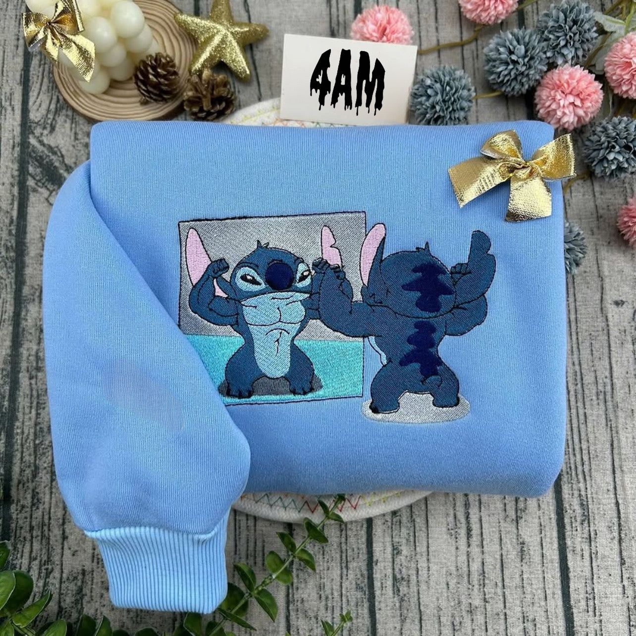 Set de cuplu - Gym Stitch & Angel