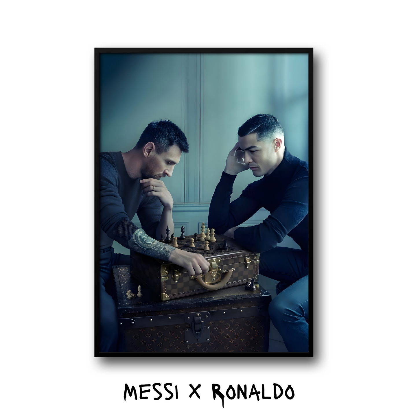 Tablou Messi x Ronaldo